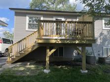 (After) Woodridge Il treated deck A-Affordable Decks 2022